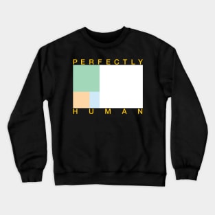 Perfectly Human - Unlabeled Pride Flag Crewneck Sweatshirt